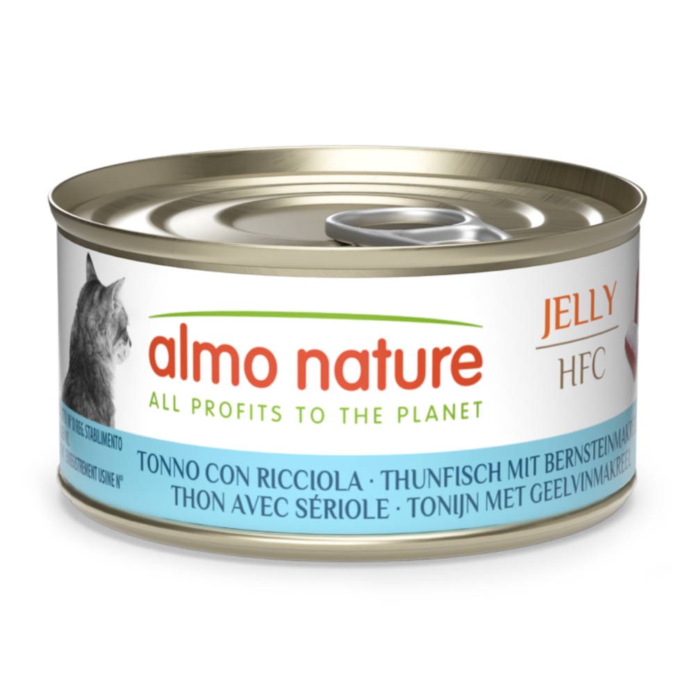 Sparpaket Almo Nature HFC Jelly 24 x 70 g - Thunfisch mit Bernsteinmakrele Sparpaket Almo Nature HFC Jelly 24 x 70 g - Thunfisch mit Bernsteinmakrele von Almo Nature HFC