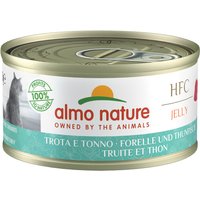 Sparpaket Almo Nature HFC Natural 24 x 70 g - Forelle & Thunfisch in Gelee von Almo Nature HFC