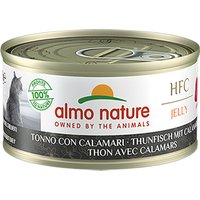 Sparpaket Almo Nature HFC Natural 24 x 70 g - Thunfisch mit Calamaris in Gelee von Almo Nature HFC