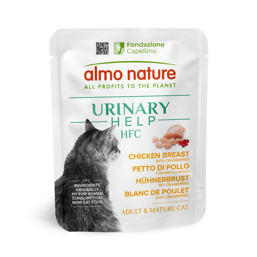 Sparpaket Almo Nature HFC Urinary Help 24 x 50 g - Hühnerbrust mit Cranberrys Sparpaket Almo Nature HFC Urinary Help 24 x 50 g - Hühnerbrust mit Cranberrys von Almo Nature HFC