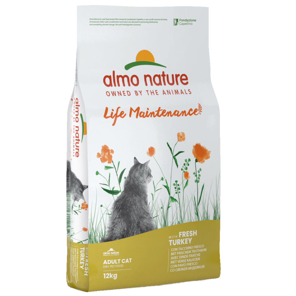 1 kg gratis! 12 kg Almo Nature Holistic - Truthahn & Reis von Almo Nature Holistic