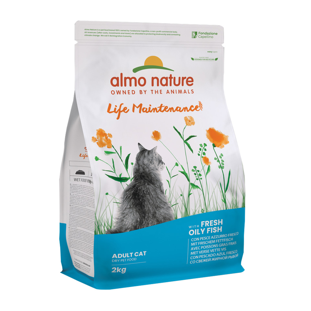 Sparpaket Almo Nature Holistic 4 x 2 kg - Fettfisch & Reis von Almo Nature Holistic