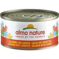 Almo Nature 6 x 70 g - Lachs & Karotten in Gelee von Almo Nature 70g