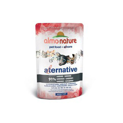 Almo Nature Alternative Katzenfutter - Dosen - Sardine - 24 x 55 g von Almo Nature