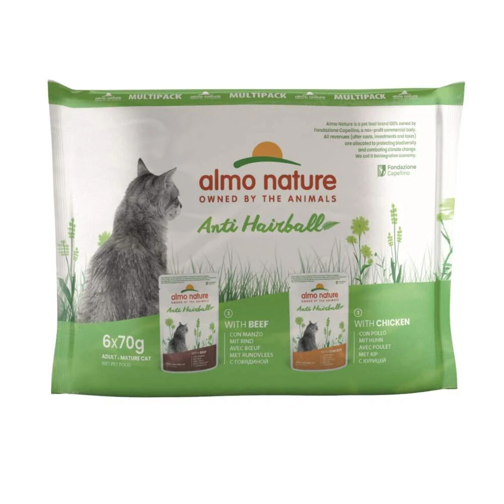 Almo Nature Anti Hairball - Frischebeutel - Huhn und Rind Almo Nature Anti Hairball - Frischebeutel - Huhn und Rind von Almo Nature