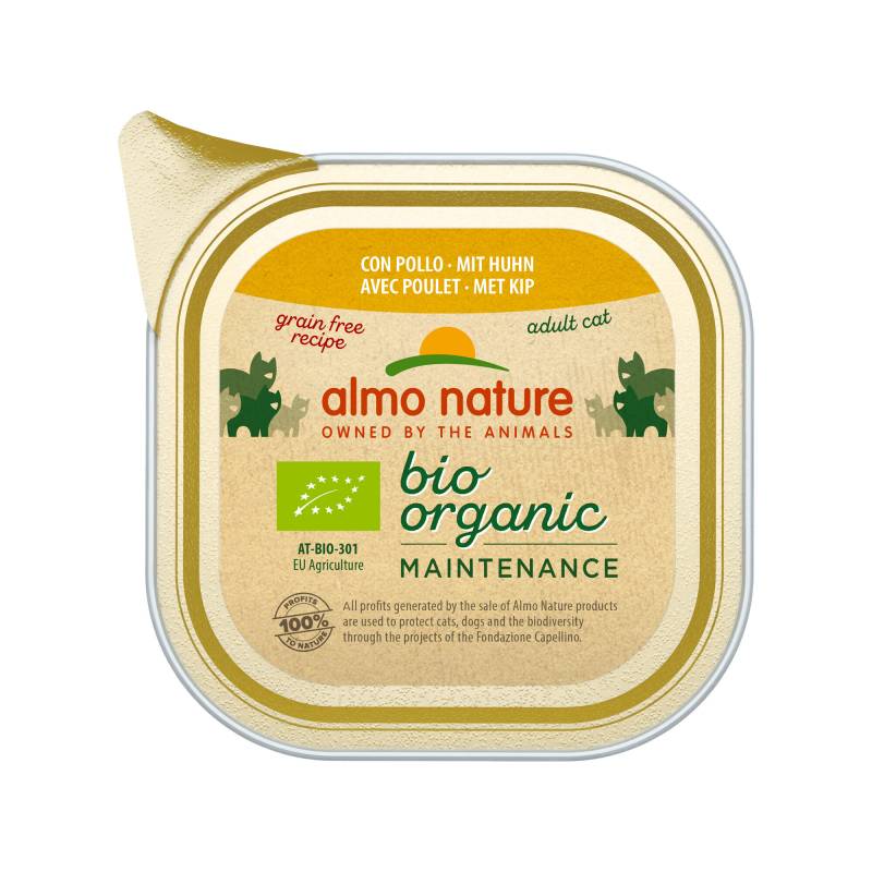 Almo Nature Bio Organic Maintenance - Huhn - 19 x 85 g von Almo Nature