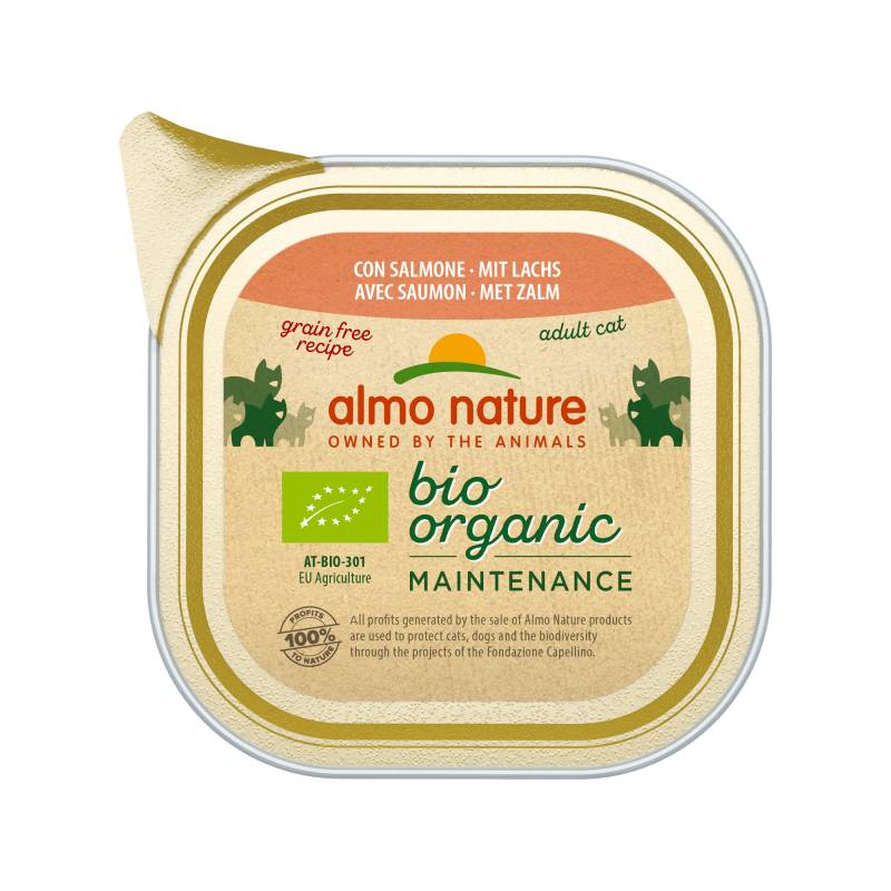 Almo Nature Bio Organic Maintenance - Lachs - 19 x 85 g von Almo Nature