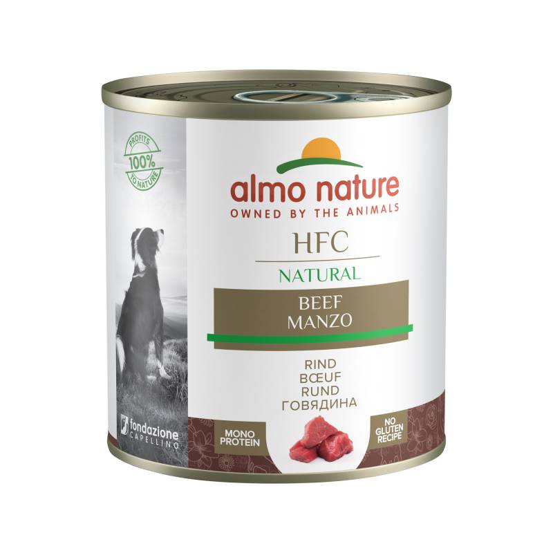 Almo Nature Classic Adult Hundefutter - Dosen - Rind - 12 x 290 g von Almo Nature