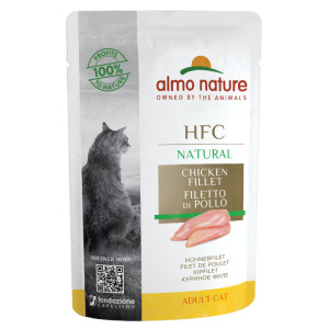 Almo Nature HFC Natural Hühnerfilet Katzen-Nassfutter (55 g) 24 x 55 g von Almo Nature