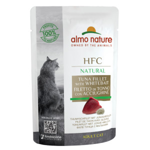 Almo Nature HFC Natural Thunfisch mit Sardellen Katzen-Nassfutter (55 g) 24 x 55 g von Almo Nature