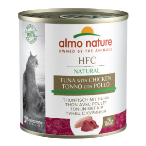 Almo Nature HFC Natural Thunfisch und Huhn Katzen-Nassfutter (280 g) 12 x 280 g von Almo Nature