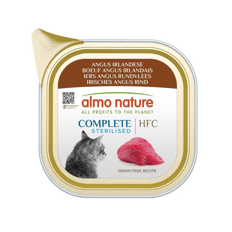 Almo Nature Complete Sterilised Irisches Angus Rind 17x85g von Almo Nature