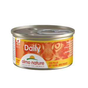 Almo Nature Daily Mousse mit Huhn Katzen-Nassfutter (85 g) 24 x 85 g von Almo Nature