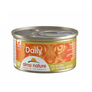 Almo Nature Daily Mousse mit Truthahn Katzen-Nassfutter (85 g) 24 x 85 g von Almo Nature