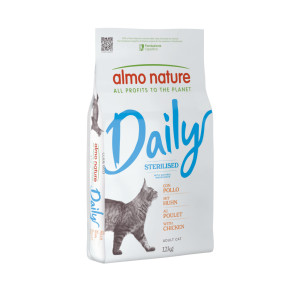 Almo Nature Daily Sterilised Huhn Katzenfutter 12 kg von Almo Nature