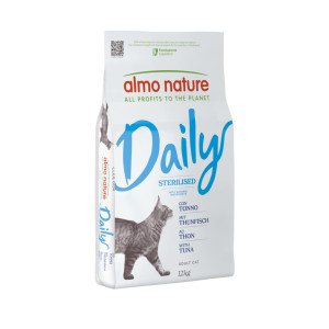 Almo Nature Daily Sterilised mit Thunfisch Katzenfutter 12 kg von Almo Nature