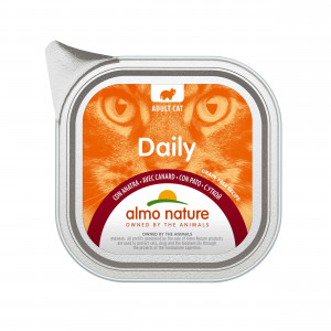 Almo Nature Daily mit Ente Katzen-Nassfutter (100 g) 32 x 100 g von Almo Nature