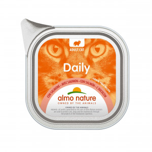 Almo Nature Daily mit Lachs Katzen-Nassfutter (100 g) 32 x 100 g von Almo Nature