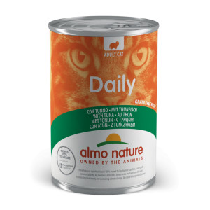 Almo Nature Daily mit Thunfisch Katzen-Nassfutter (400 g) 24 x 400 g von Almo Nature