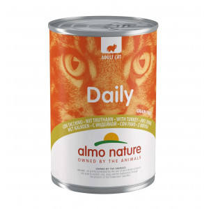 Almo Nature Daily mit Truthahn Katzen-Nassfutter (400 g) 12 x 400 g von Almo Nature