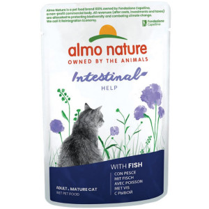 Almo Nature Intestinal Help mit Fisch Katzen-Nassfutter (70 g) 30 x 70 g von Almo Nature