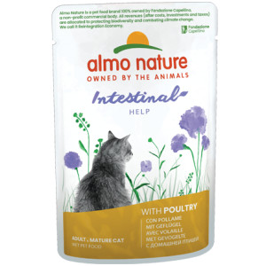 Almo Nature Digestive Help mit Geflügel Katzen-Nassfutter (70 g) 30 x 70 g von Almo Nature