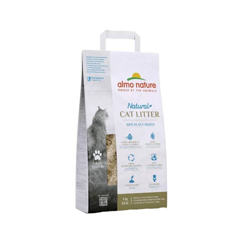 Almo Nature Getreidetextur Katzenstreu - 4 kg von Almo Nature