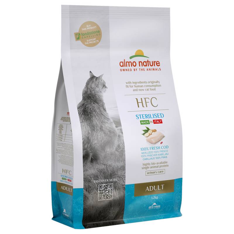 Almo Nature HFC Adult Sterilized Kabeljau - 1,2 kg von Almo Nature HFC