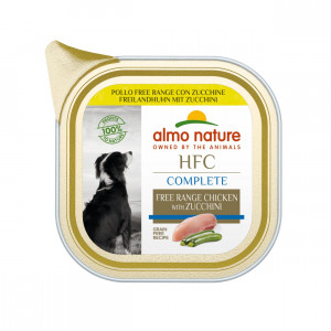 Almo Nature HFC Complete Freilandhuhn Hunde-Nassfutter (85 g) 1 Palette (17 x 85 g) von Almo Nature