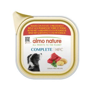 Almo Nature HFC Complete Rind mit Kartoffel Hunde-Nassfutter (150 g) 11 x 150 g von Almo Nature