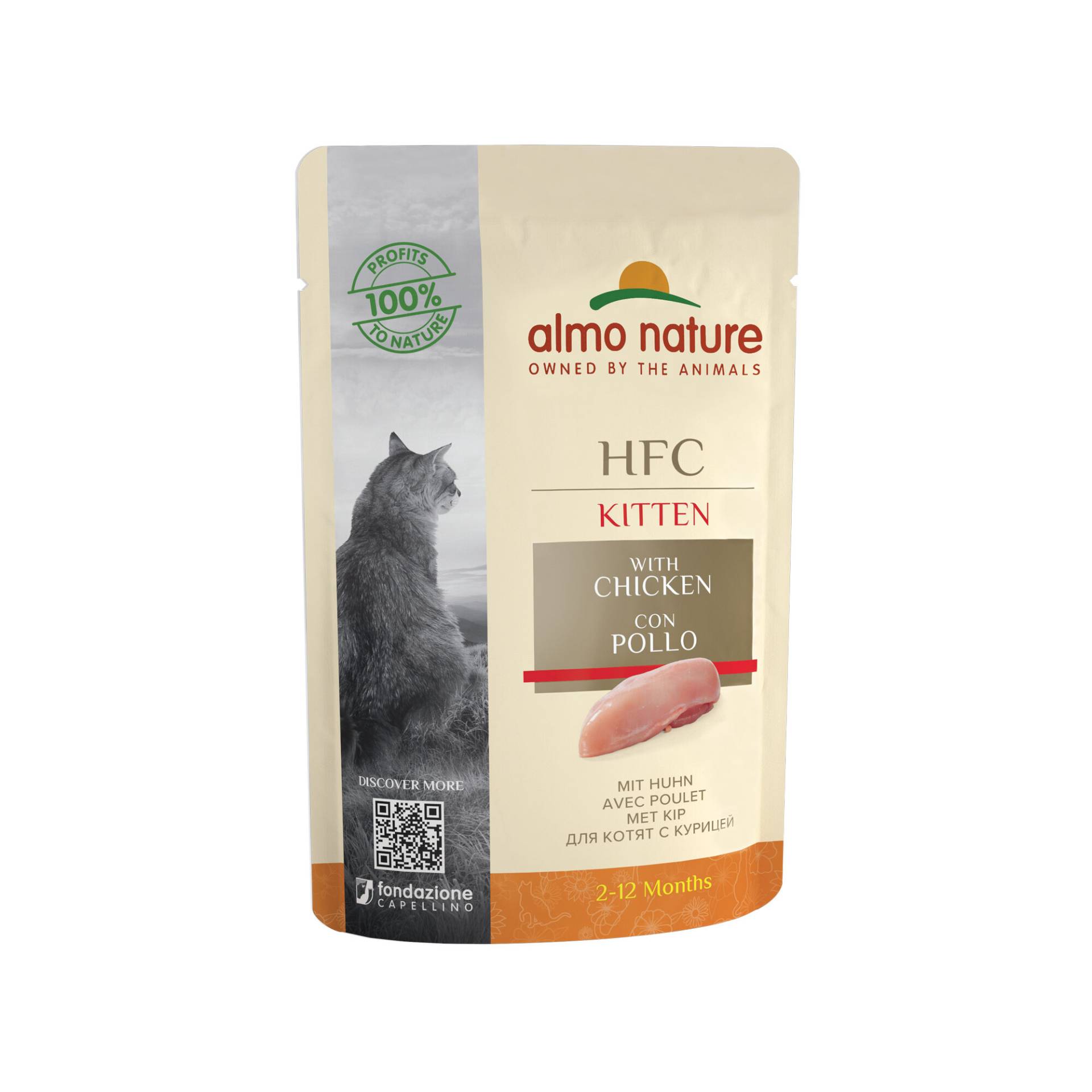 Almo Nature HFC Cuisine Kittenfutter - Frischebeutel - 24 x 55 g von Almo Nature