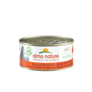 Almo Nature HFC Natural Huhn mit Kürbis Katzen-Nassfutter (150 g) 12 x 150 g von Almo Nature