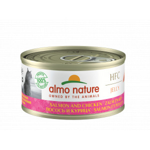 Almo Nature HFC Jelly Lachs und Huhn Katzen-Nassfutter (70 g) 6 x 70 g von Almo Nature