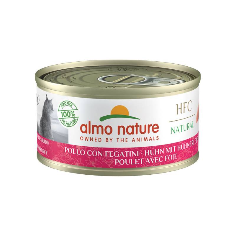 Almo Nature HFC Megapack Huhn mit Hühnerleber 6x70g von Almo Nature