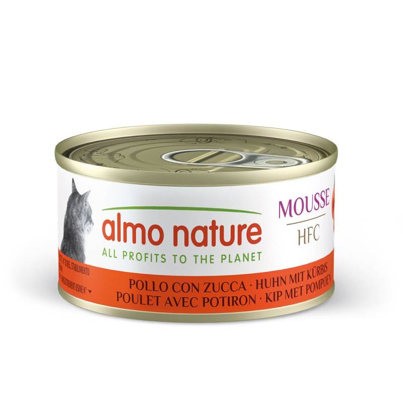 Almo Nature HFC Mousse Huhn mit Kürbis 24x70g von Almo Nature