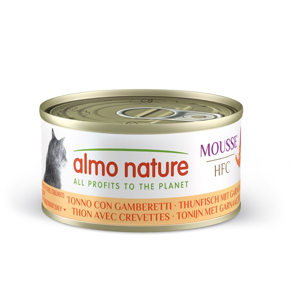 Almo Nature HFC Mousse Thunfisch mit Garnelen 24x70g von Almo Nature