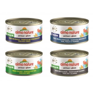 Almo Nature HFC Natural Thunfisch Kombipackung D Katzen-Nassfutter (70 g) 24 x 70 g von Almo Nature