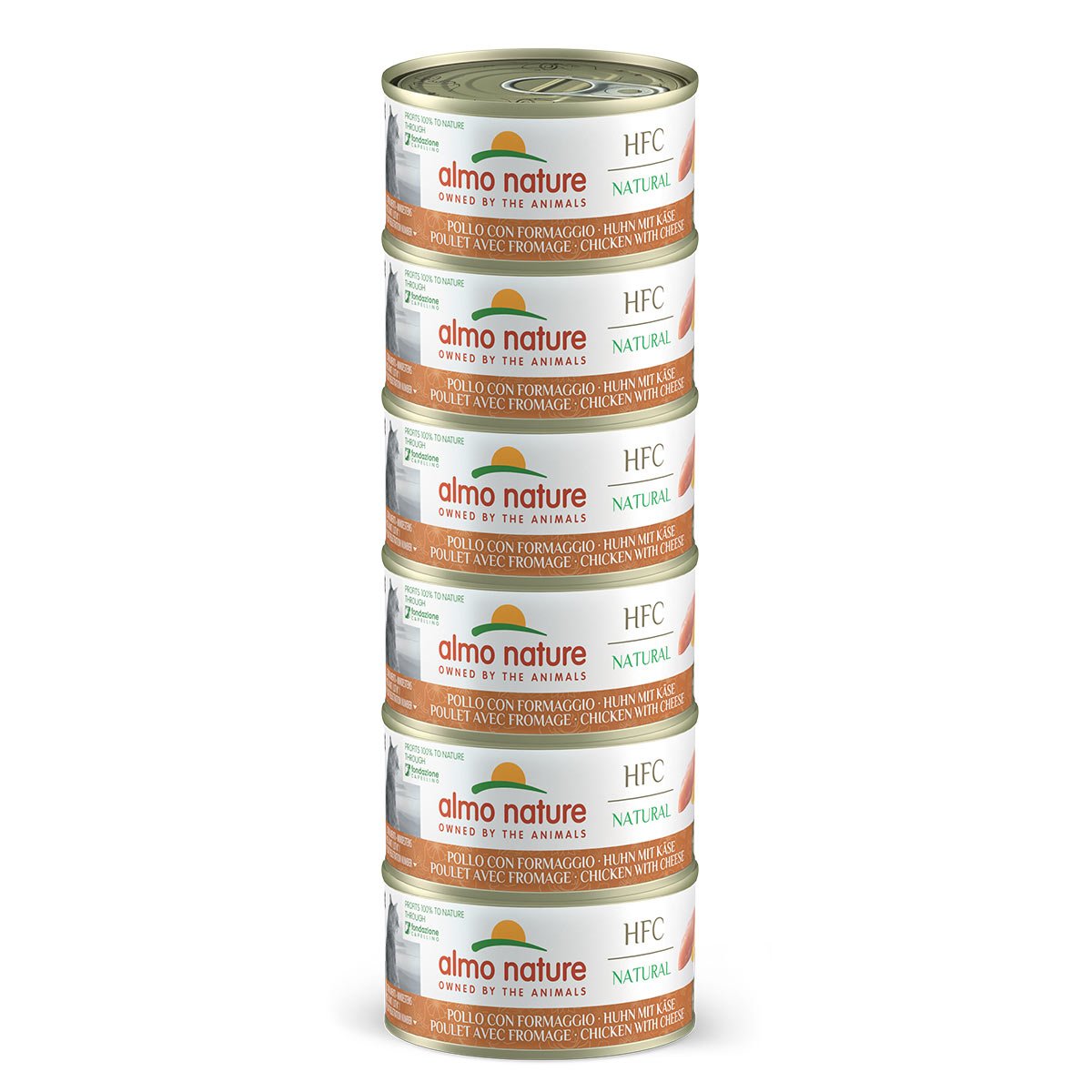 Almo Nature HFC Natural Megapack Huhn mit Käse 6x70g von Almo Nature