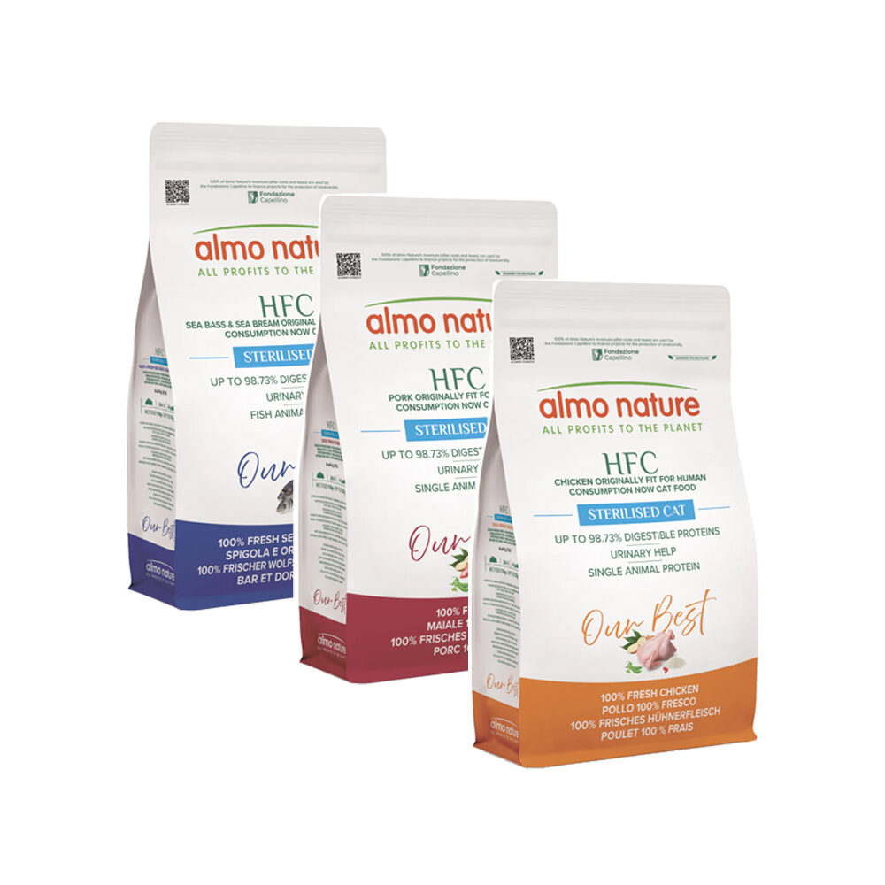 Almo Nature HFC Our Best Katze - Adult Sterilised - Schwein Almo Nature HFC Our Best Katze - Adult Sterilised - Schwein von Almo Nature