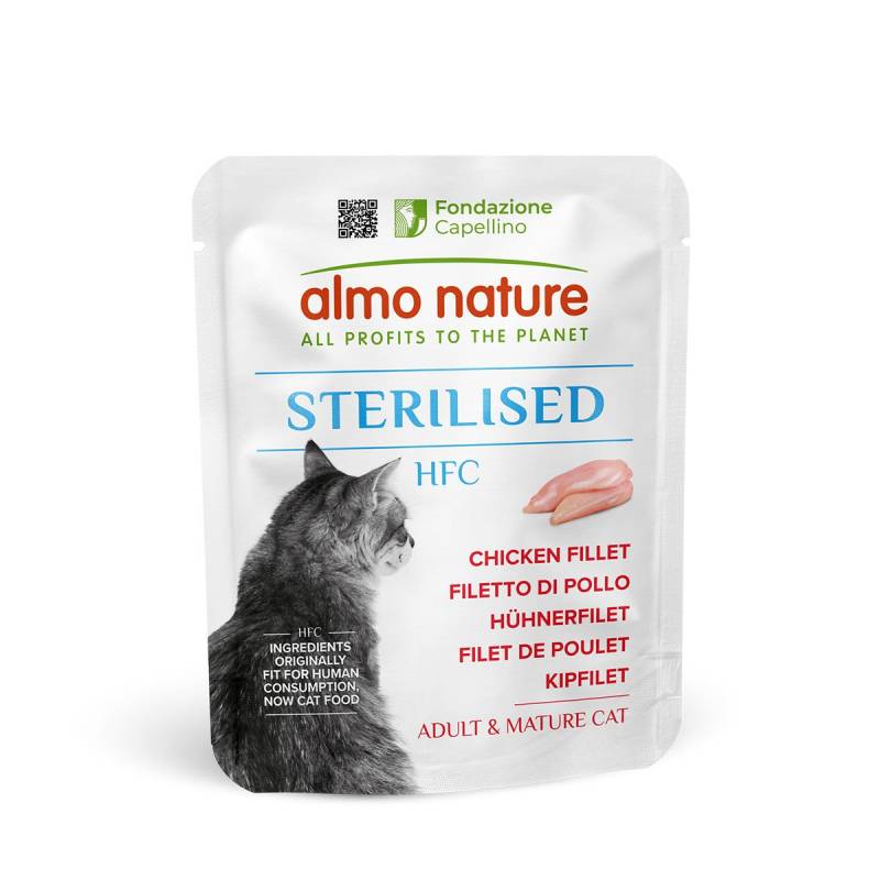 Almo Nature HFC Sterilised Hühnerfilet 24x50g von Almo Nature