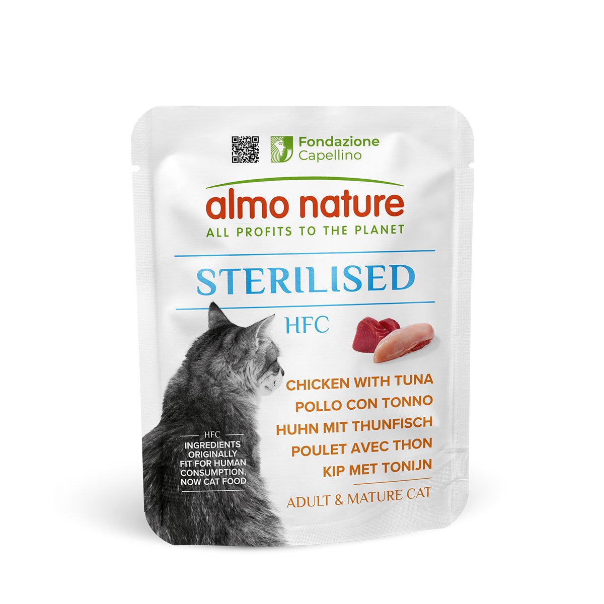 Almo Nature HFC Sterilised Huhn mit Thunfisch 24x50g von Almo Nature