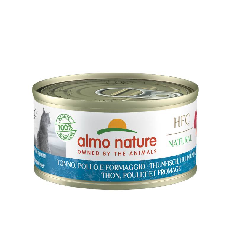 Almo Nature HFC Thunfisch, Huhn & Käse 6x70g von Almo Nature