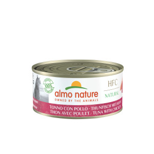 Almo Nature HFC Natural Thunfisch und Huhn Katzen-Nassfutter (150 g) 24 x 150 g von Almo Nature