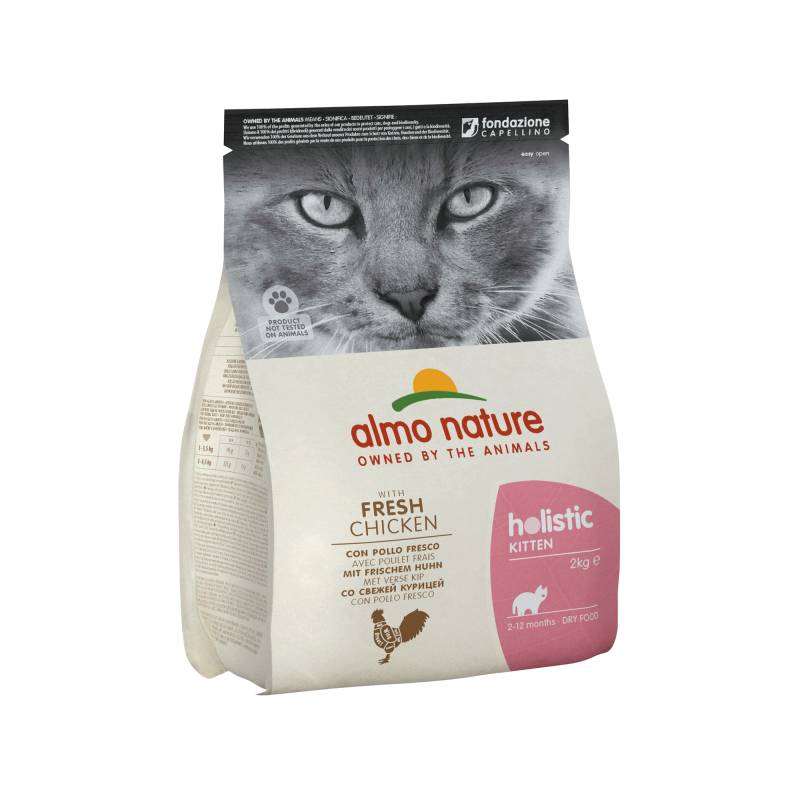 Almo Nature Holistic Kittenfutter - Huhn & Reis - 2 kg von Almo Nature