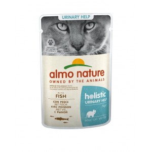 Almo Nature Urinary Help mit Fisch Katzen-Nassfutter (70 g) 30 x 70 g von Almo Nature