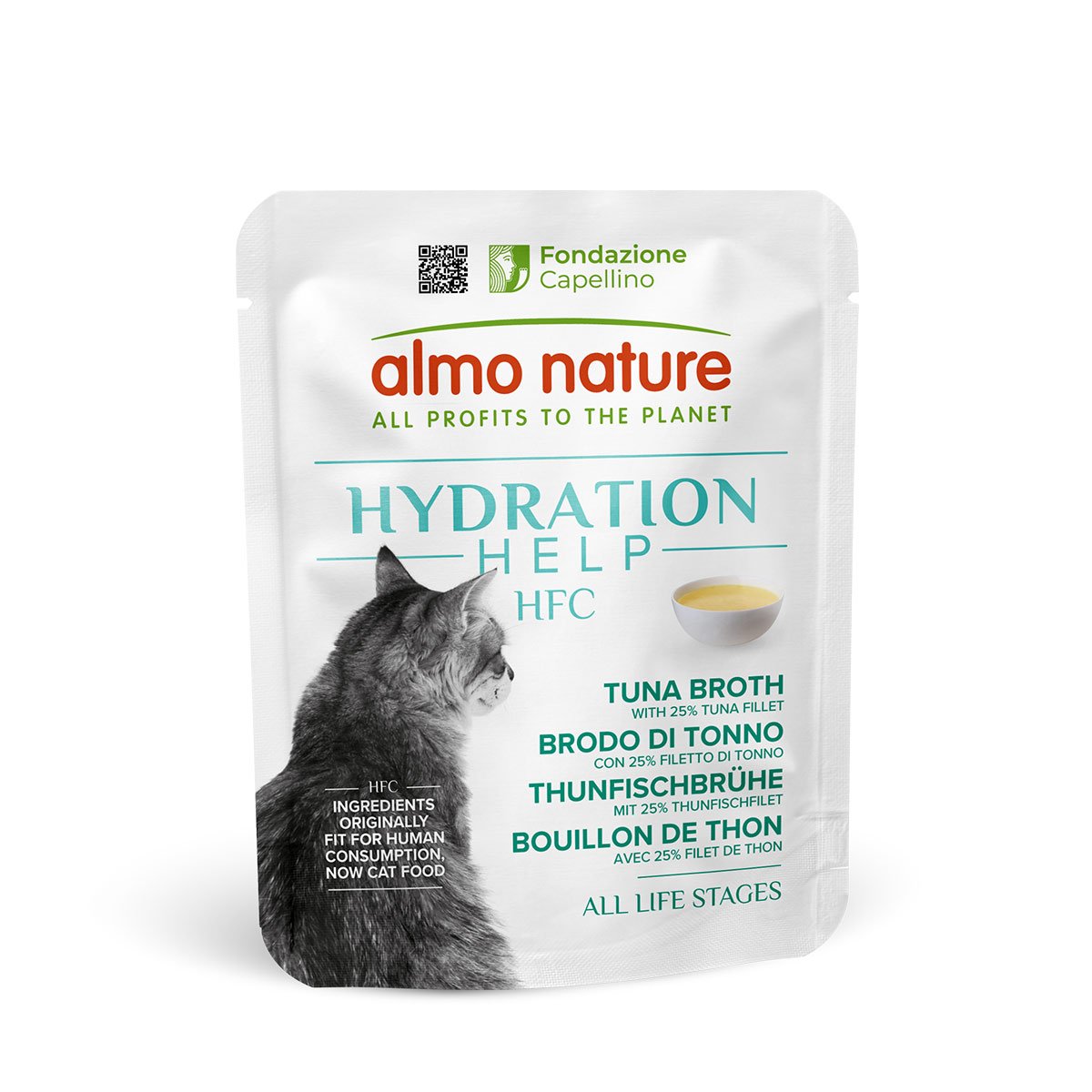 Almo Nature Hydration Help Brühe Thunfisch Filet 24x50g von Almo Nature