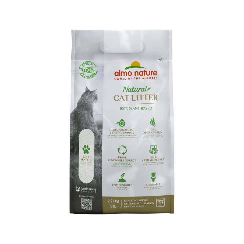 Almo Nature Katzenstreu - 5 x 2,27 kg von Almo Nature