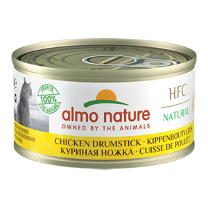 Almo Nature HFC Natural Hühnerschenkel Katzen-Nassfutter (70 g) 12 x 70 g von Almo Nature