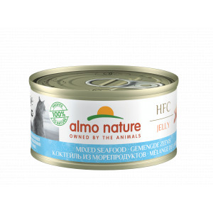 Almo Nature HFC Jelly Mischfisch Katzen-Nassfutter (70 g) 12 x 70 g von Almo Nature