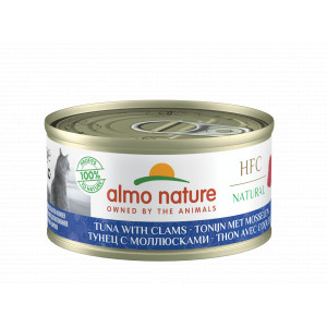 Almo Nature HFC Natural Thunfisch mit Muscheln Katzen-Nassfutter (70 g) 12 x 70 g von Almo Nature